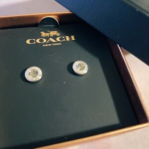 Coach earrings